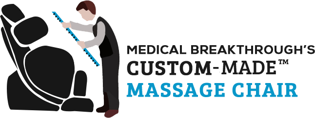 Medical Breakthrough's Custom-Made™ Massage Chair logo