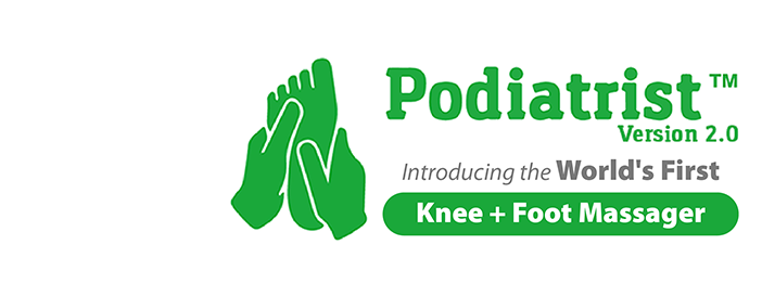 medical breakthrough podiatrist version 2.0 knee + foot massager